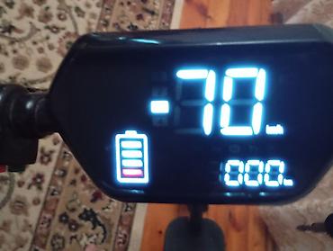 scooter şarjlı: Elektrik skuter – oturacaqlı, LED displeyli Endirim olacaq — 2