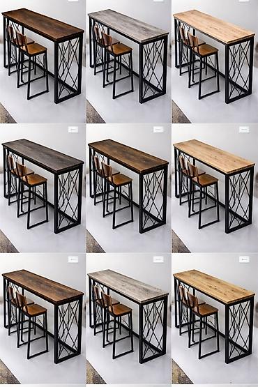 Setovi stolova i stolica: Izrađuje mo set barskih stolica i sank barova. izrada isključivo od — 2