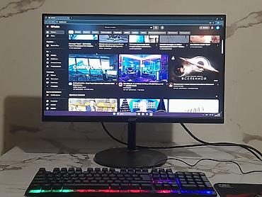 Мониторы: Монитор, Acer, Б/у, LCD, 24" - 25" — 6