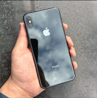 айфон xs бу бишкек: IPhone Xs Max, Колдонулган, 256 ГБ, Кара, Заряддоочу түзүлүш, Каптама, 100 %