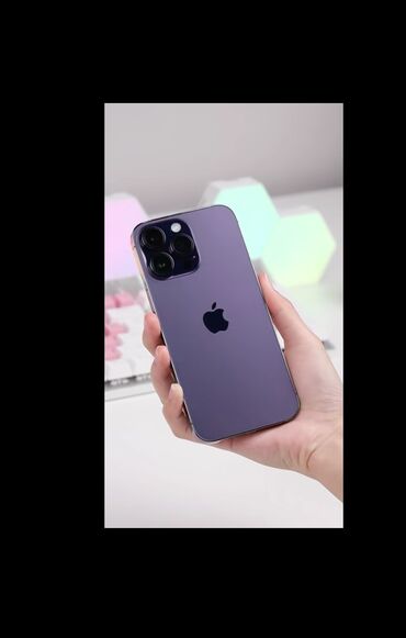 iphone 14 satis: IPhone 14 Pro, 256 ГБ, Deep Purple