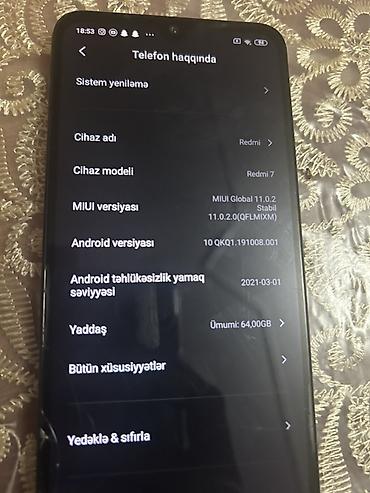 irşad 15 pro: Redmi Note 7, 64 GB, rəng - Qara — 2