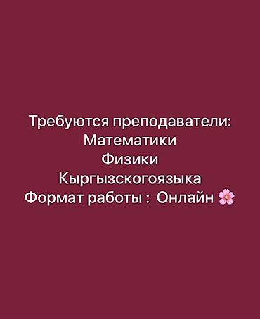 Требуется Репетитор Удаленная работа