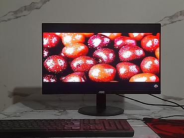 Мониторы: Монитор, AOC, Б/у, LCD, 23" - 24" — 15