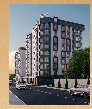 келечек курулуш: 2 бөлмө, 75 кв. м, Элитка, 6 кабат, ПСО (өзү оңдоп түзөтүп бүтүү үчүн)