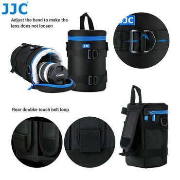 foto çanta: JJC linza obyektiv çantası Yüksək keyfiyyətli su keçirməz, qalın