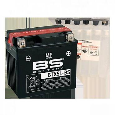 draper: BS BTX5L-BS MF baterija od 12V sa kapacitetom od 4.2Ah. Ova baterija — 2