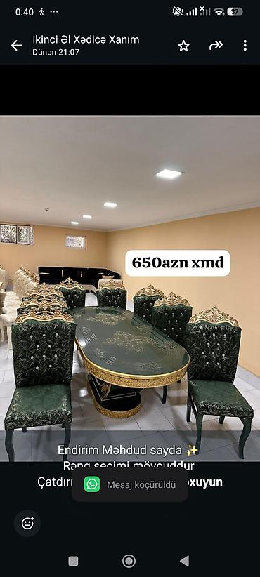 аренда стола и стульев: Endirim Məhdud sayda ✨ Rəng seçimi mövcuddur Çatdırılma pulsuz — 1