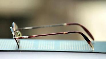 Naočare: Vintaž EXTE Burgundy/ \"srebrni\"" dioptrijski ram. Vintaž dioprijski — 5