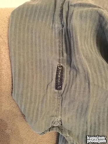 Košulje: Košulja Na duge rukave, XL, 2XL, Giorgio Armani, bоја - Svetloplava, Pamuk — 11