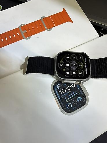 cmf watch: Смарт‑часы в стиле Apple Watch Ultra 2 (корпус серебристого цвета) с — 1