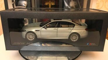 400 manat nece dollardi: Коллекционная модель BMW M5 V8 Biturbo F10 silverstone 2012 Paragon