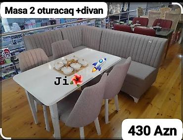 2 ci əl masa: Künc divan və masa desti — 1
