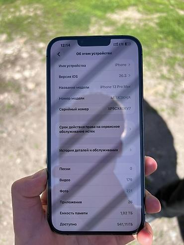 Apple iPhone: IPhone 13 Pro Max, Новый, 1 ТБ, Графит — 5