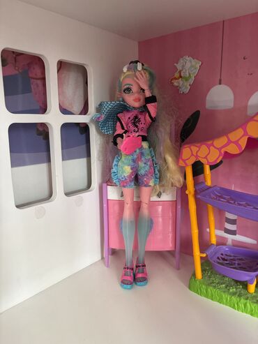 большие машинки: 💙 Лагуна из Monster High — кукла с ярким подводным стилем, бирюзовой