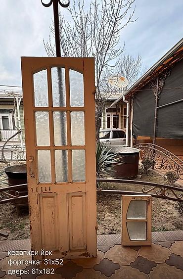 двери деревяный: Деревянная межкомнатная дверь со стеклянными вставками + отдельная — 1
