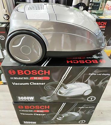 Məişət texnikası: Tozsoran Bosch Guc 3000 watt Torbali model Reng gümùşü Tezedirler say — 5