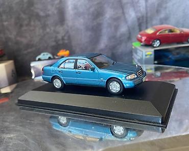 Avtomobil modelləri: Коллекционная модель Mercedes-Benz C200 W202 blue 1994 Altaya Scale — 10