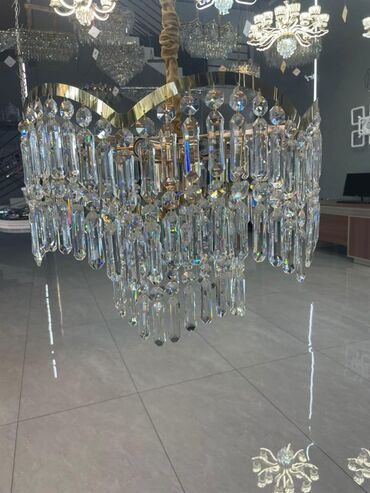 Люстры: Хрустальные подвесные люстры с LED-подсветкой - Эффектные — 23