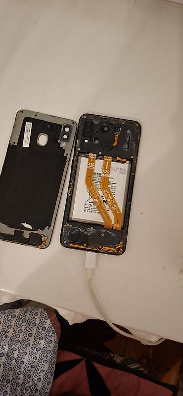 авто проект: Samsung Galaxy A20, Б/у, цвет - Черный, 2 SIM — 2