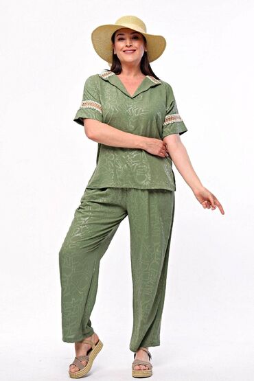 Kompleti: ***Hit kompleti za punije dame cena 3600 Pamuk viskoza elastin Siri — 9