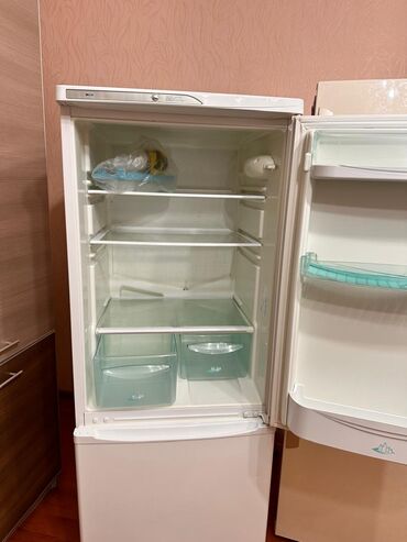 холодильник б у куплю: Холодильник Stinol, Б/у, Side-By-Side (двухдверный), No frost, 55 * 165 * 55