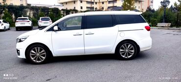 Kia: Kia Carnival (ağ rəng, miniven) - Geniş 9 yerlik salon, ailə və uzun — 5
