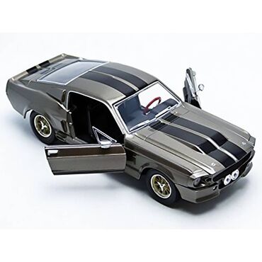 Модели автомобилей: Официальная модель Mustang Eleanor 1967 в масштабе 1:24 из фильма