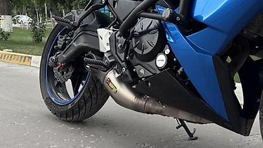 мото кийим: Спортбайк Kawasaki, 650 куб. см, Бензин, Чоңдор үчүн, Колдонулган — 4