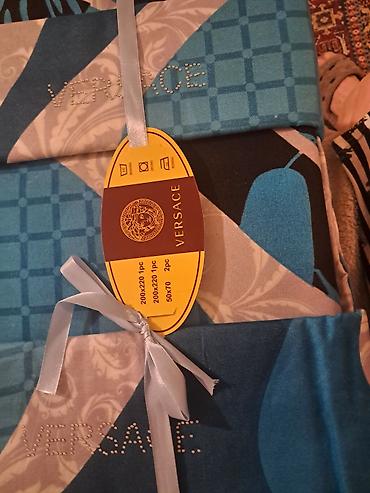versace boyunbagi: Yataq dəsti versace yenidir 73 man
kətan satin — 2