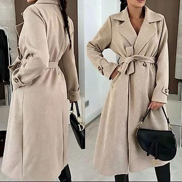 Kaputi: Ženski elegantni kaput sa pojasom

Kaput: 3.999dinara
S M L XL — 3