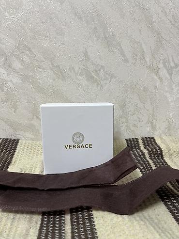 ремень versace: Ремень, Versace, Материал: Натуральная кожа, Унисекс, Б/у — 3