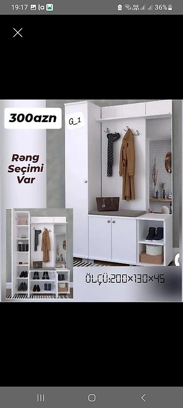 şfanerler: Yeni, 2 qapılı, Güzgülü, Ağ, Açılan, Düz dolab — 1