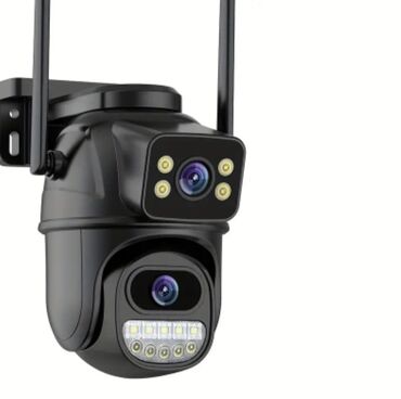 Videomüşahidə: 360 PTZ kamera, 2 kamerası(4+4mp) var, biri stabil qalır digəri