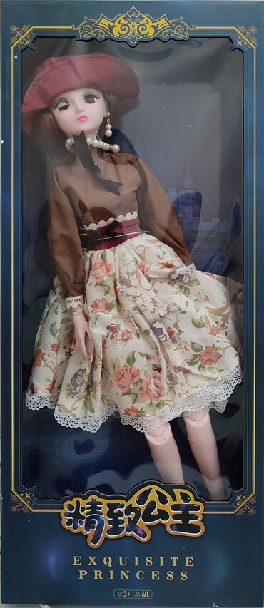 купить куклу в бишкеке: Продаю новую подарочную куклу в коробке, высота 60 см. Без торга