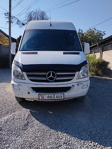аренда автобуса: Mercedes-Benz Sprinter 907 2007г супер макси 20места кожа откидной с — 1