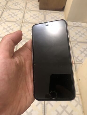 iphona 6 plus: IPhone 6, 16 GB, Qara, Barmaq izi