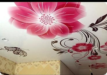 Натяжной потолок: Натяжной потолок Глянцевое, Матовое, 3D потолки Бесплатная консультация, Бесплатный замер — 5