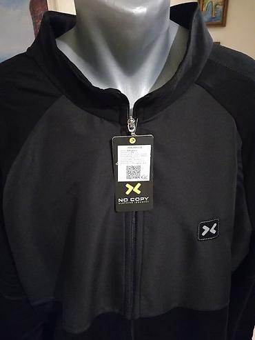 blend she: Izuzetno veliki muski duks sa kragnom No Copy u broj 6XL Crni — 2