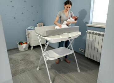 Ostali dečiji nameštaj: CAM sklopivi stalak za kupanje i presvlačenje bebe - 2 u 1: kada za — 1