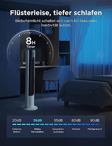 напольный вентилятор midea: Вентилятор Midas, Напольный, Колонный — 9