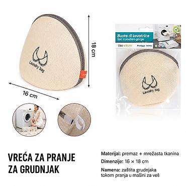 KMT Zadebljana vreća za pranje grudnjaka – polica/tip za mašinu za veš