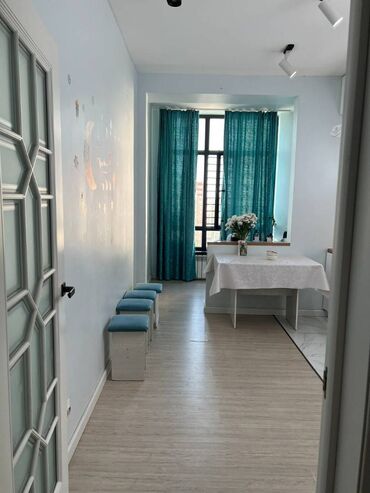 долгосрочная квартира в джалалабаде: 2 комнаты, 69 м², Элитка, 7 этаж, Евроремонт