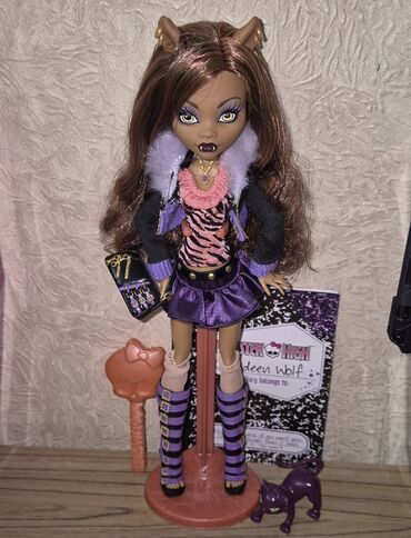 Oyuncaqlar: Clawdeen Wolf Monster high kukla g1
Клаудин Вульф Монстр хай кукла