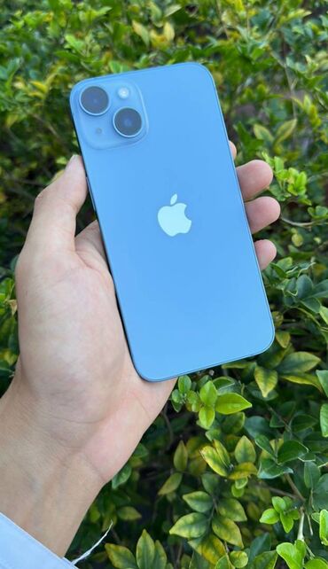 iphone 14 islenmis: IPhone 14, 256 GB, Pacific Blue, Barmaq izi, Face ID