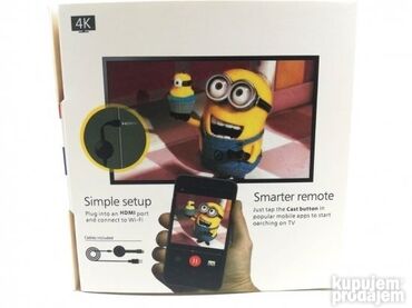 Ostali aksesoari za mobilne telefone: ChromeCast TV smart Box - Chrome Cast HDMI 1699 dinara Nije original — 3