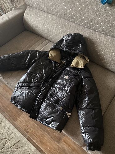 куртка зима детская: Куртка подростковая двусторонняя, 13-14 лет, унисекс