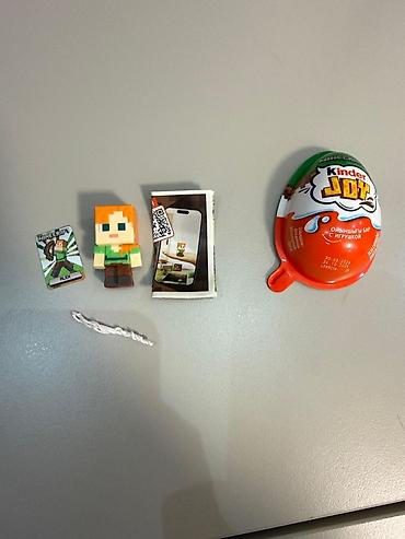 minecraft kinder: Məhsul: Kinder Joy – Minecraft seriyası, oyunçaqlı şokolad kremi — 9