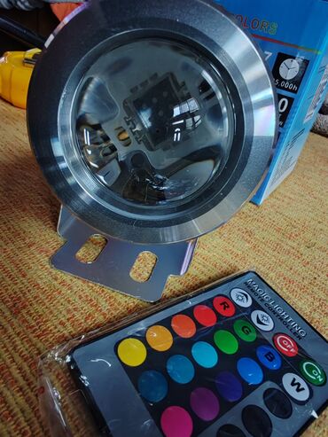 RS - Garden lighting: Led reflektor RGB 12V 10W za baštu fontanu bazen. 1600 din.
tel — 15