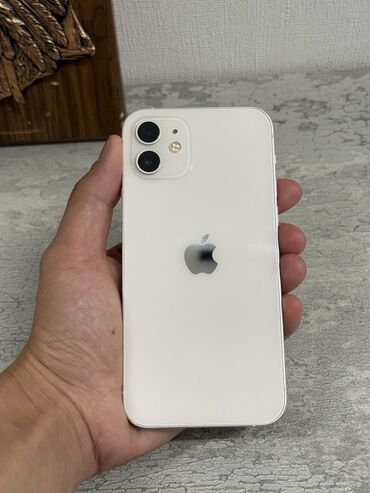 купить айфон 5 новый: IPhone 12, Жаңы, 64 ГБ, Ак, Коргоочу айнек, 82 %